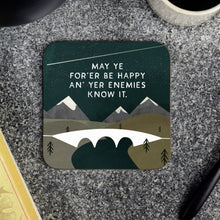 Load image into Gallery viewer, Gift box of four Scottish mountain coasters