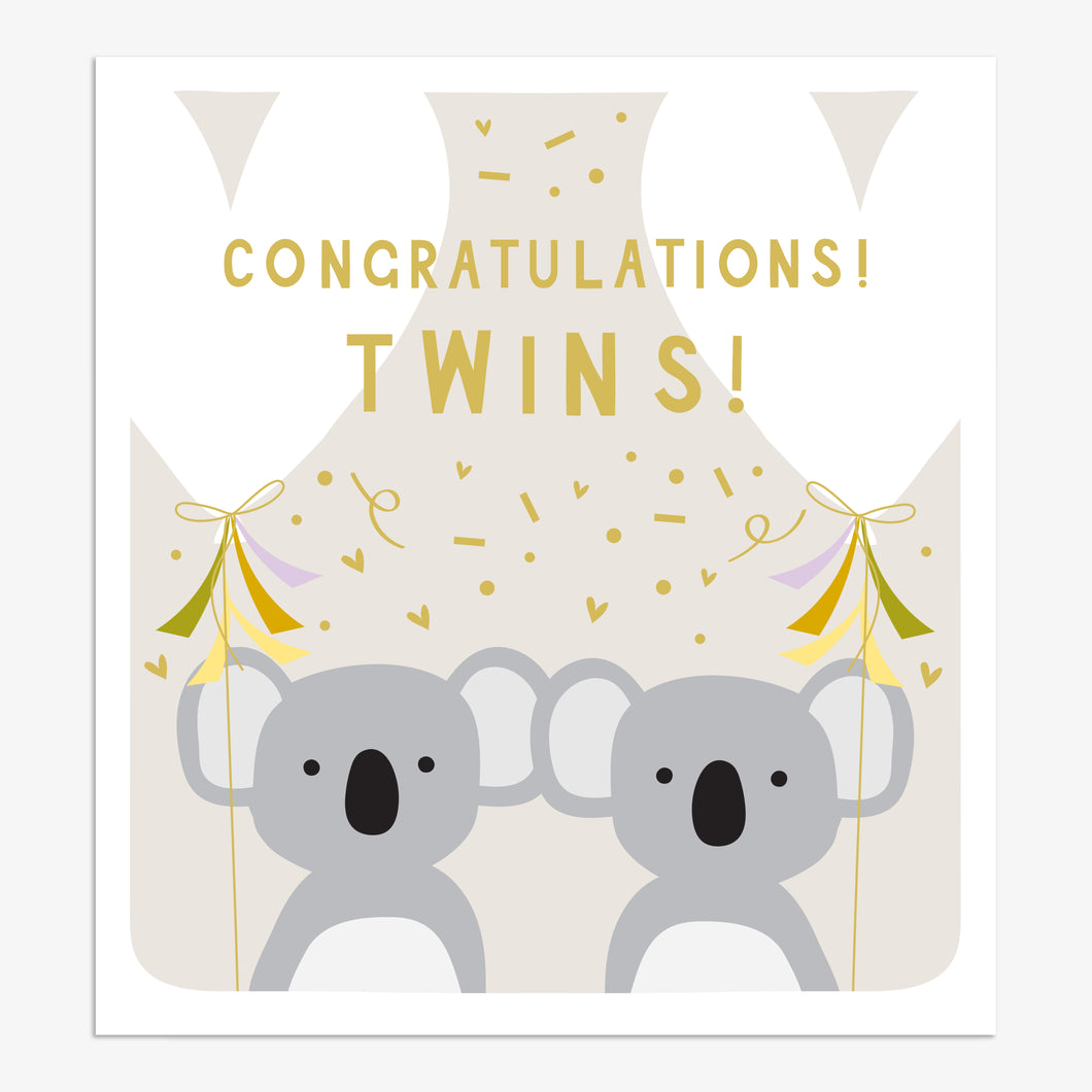 Congratulations Twins! Koalas