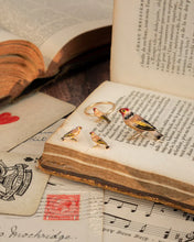 Load image into Gallery viewer, Enamel Goldfinch Ring