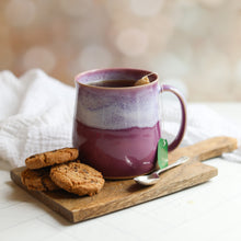 Load image into Gallery viewer, Heather Purple Glosters Handmade Mug