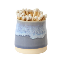 Load image into Gallery viewer, Midnight Blue Glosters Handmade Match Pot