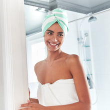 Load image into Gallery viewer, Hair Wrap - Quick Dry Hair Towel - Narabeen Green
