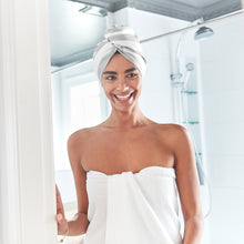 Load image into Gallery viewer, Hair Wrap - Quick Dry Hair Towel - Goa Grey