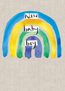 New Baby Boy Inky Rainbow