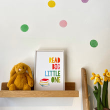 Load image into Gallery viewer, Read Big Little One - framed print
