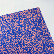 Load image into Gallery viewer, Blue Floral wrapping paper