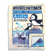 Load image into Gallery viewer, Arctic Animals Crinkly Newspaper
