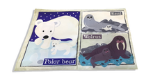 Load image into Gallery viewer, Arctic Animals Crinkly Newspaper