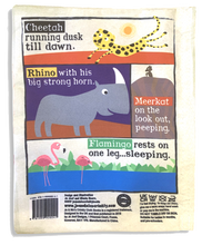 Load image into Gallery viewer, Safari Animals Crinkly Newspaper *updated design*
