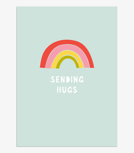 Sending Hugs - pack of 8 cards