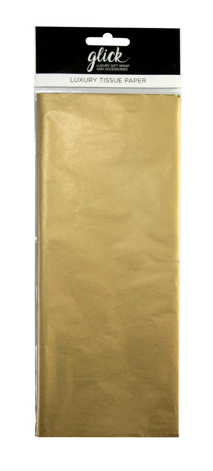 Tissue paper - pack of 4 sheets gold