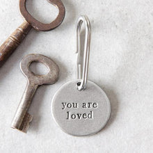 Load image into Gallery viewer, 'You Are Loved' keyring