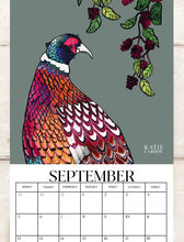 Load image into Gallery viewer, Katie Cardew illustrated 2022 calendar