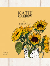Load image into Gallery viewer, Katie Cardew illustrated 2022 calendar