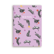 Load image into Gallery viewer, A5 Cats Pattern Notebook