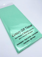 Load image into Gallery viewer, Tissue Paper - pack of 5 sheets - choose colour