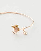 Load image into Gallery viewer, Fable Enamel Dormouse bangle
