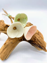 Load image into Gallery viewer, Porcelain Flowers - set of three