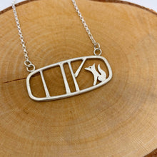 Load image into Gallery viewer, Landscape Fox Necklace