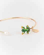 Load image into Gallery viewer, Enamel Frog Bangle