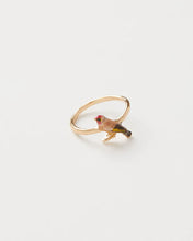 Load image into Gallery viewer, Enamel Goldfinch Ring