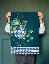 Load image into Gallery viewer, Hanging Plant tea towel
