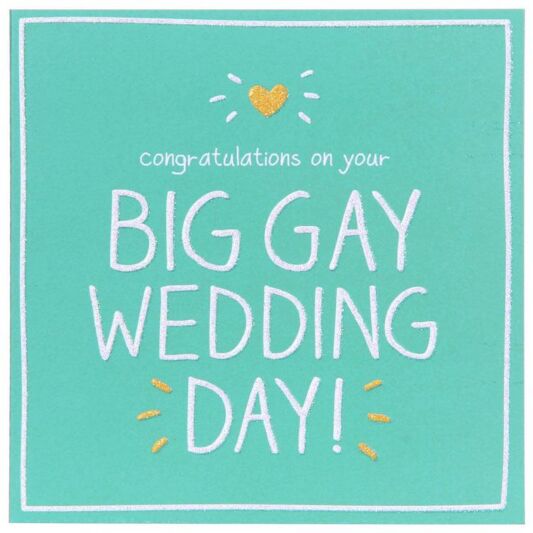 Big Gay Wedding Day!