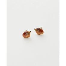 Load image into Gallery viewer, Enamel Bee stud earrings