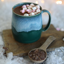 Load image into Gallery viewer, Hunter Green Glosters Handmade Mug