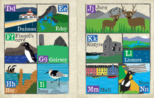 Load image into Gallery viewer, Scottish Islands A-Z Crinkly Newspaper