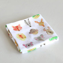 Load image into Gallery viewer, Animals Muslin Square