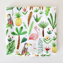 Load image into Gallery viewer, Tropical Muslin Square