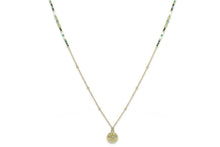 Load image into Gallery viewer, Jarina Green Beaded Necklace