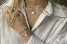 Load image into Gallery viewer, Meni Green Beaded Necklace