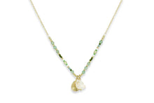 Load image into Gallery viewer, Meni Green Beaded Necklace