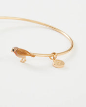 Load image into Gallery viewer, Enamel Robin Bangle