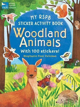 Load image into Gallery viewer, MY RSPB STICKER ACTIVITY BOOK: WOODLAND ANIMALS