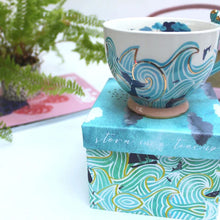 Load image into Gallery viewer, By The Sea Stormy Teacup