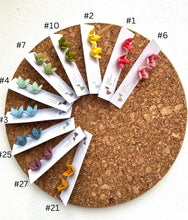 Load image into Gallery viewer, Succulent flower studs