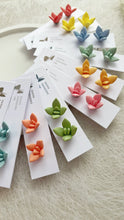Load image into Gallery viewer, Succulent flower studs