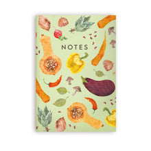 Load image into Gallery viewer, A5 Vegetable Pattern Notebook