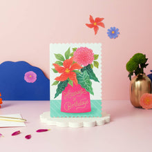 Load image into Gallery viewer, Happiest of Birthdays Vase Card
