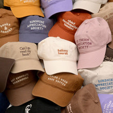 Load image into Gallery viewer, Bakery Tourist - Cotton Baseball Cap - Dusty Rose
