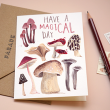 Load image into Gallery viewer, Magical Mushrooms Birthday Card

