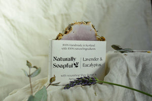Lavender & Eucalyptus Handmade Soap Bar