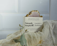 Load image into Gallery viewer, Lavender &amp; Eucalyptus Handmade Soap Bar
