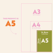 Load image into Gallery viewer, A5 Meal Planner &amp; Shopping List | Work Hard, Play Nice
