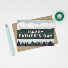 Load image into Gallery viewer, Mountain Father&#39;s Day card
