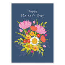 Load image into Gallery viewer, Vibrant Floral Bouquet Mother&#39;s Day Card
