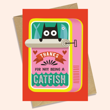 Load image into Gallery viewer, CATFISH - FUNNY VALENTINE'S DAY CARD

